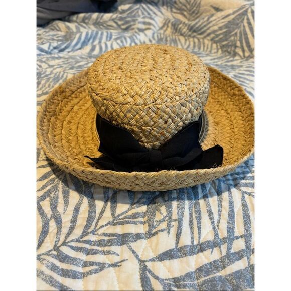 Tracey Tooker natural straw sun hat, one size, $275 - Picture 3 of 6